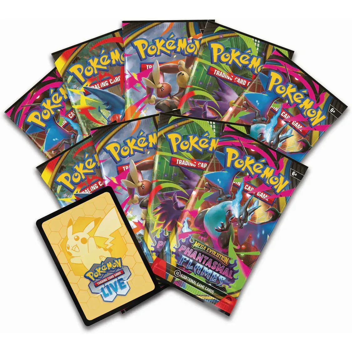 Rooleo Pokemon TCG: Mega Evolution Phantasmal Flames - Elite Trainer Box