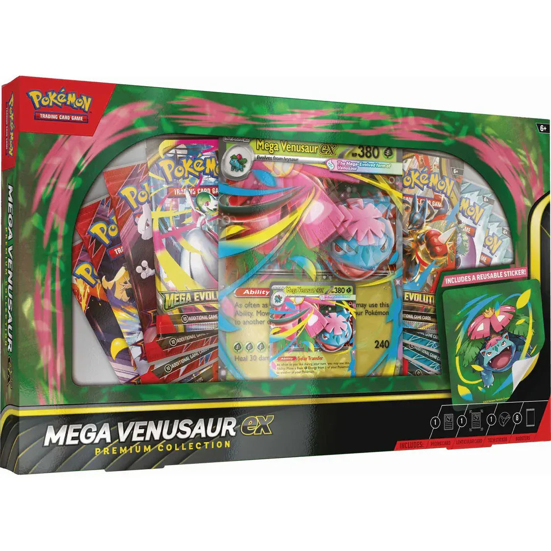 Rooleo Pokemon TCG: Mega Venusaur ex Premium Collection