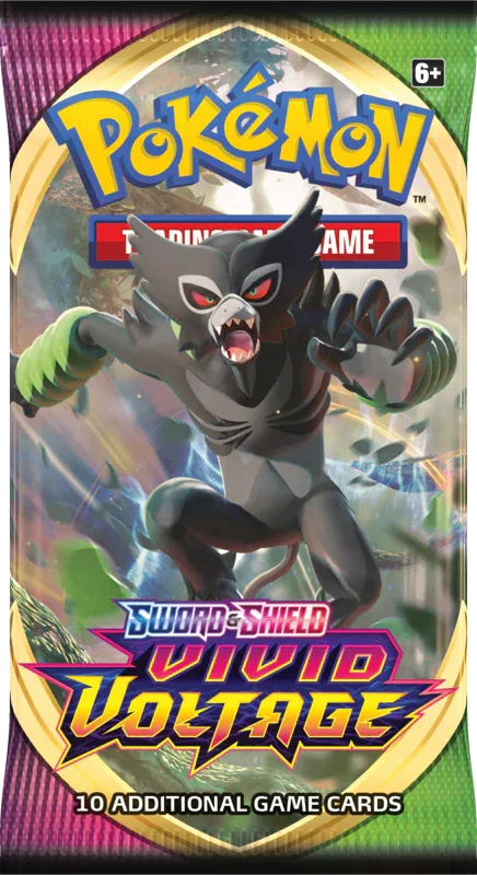 Rooleo Pokemon Vivid Voltage Booster Pack (10 Cards)