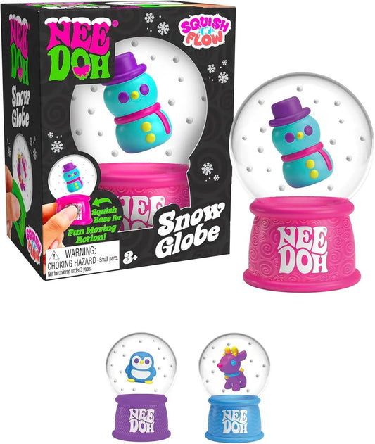Rooleo Squish N Flow Snow Globe Needoh
