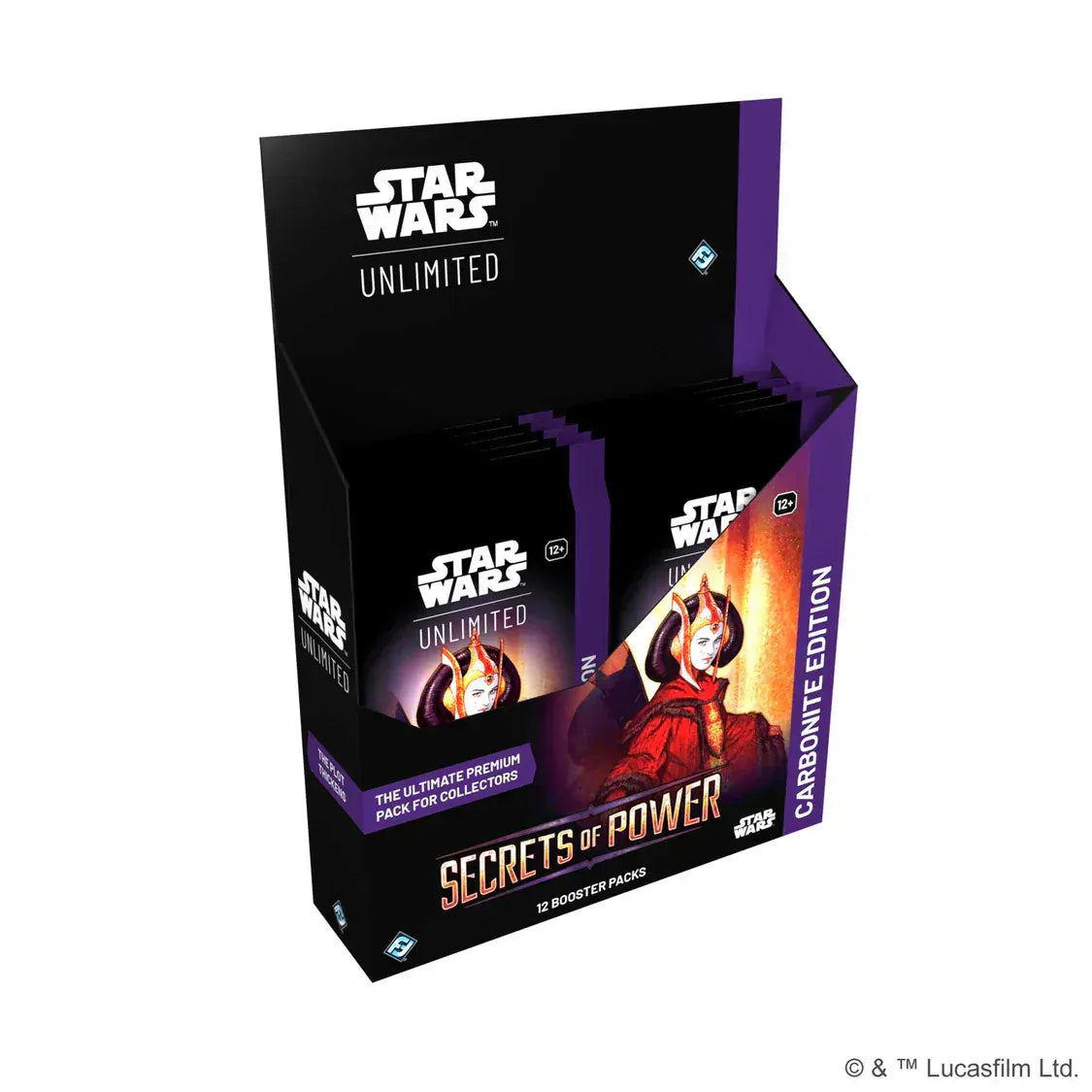 Rooleo Star Wars: Unlimited - Secrets of Power Carbonite Booster Display (12)