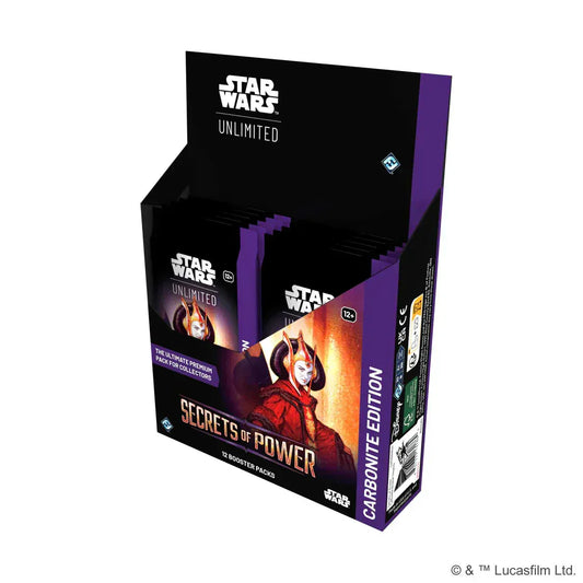 Rooleo Star Wars: Unlimited - Secrets of Power Carbonite Booster Display (12)