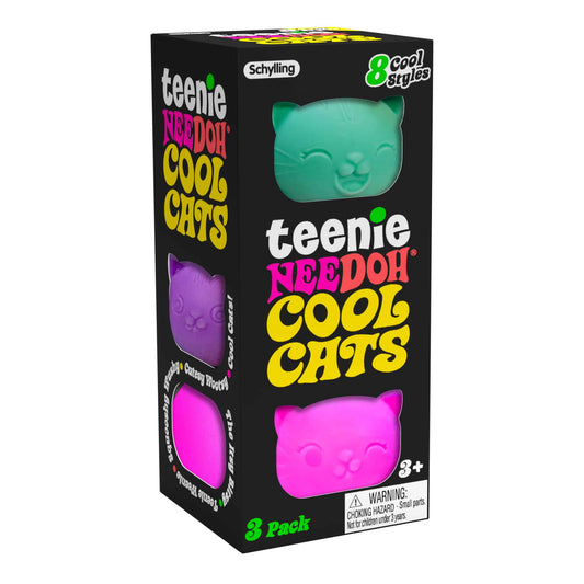 Rooleo Teenie Needoh Cool Cats - 3 Pack