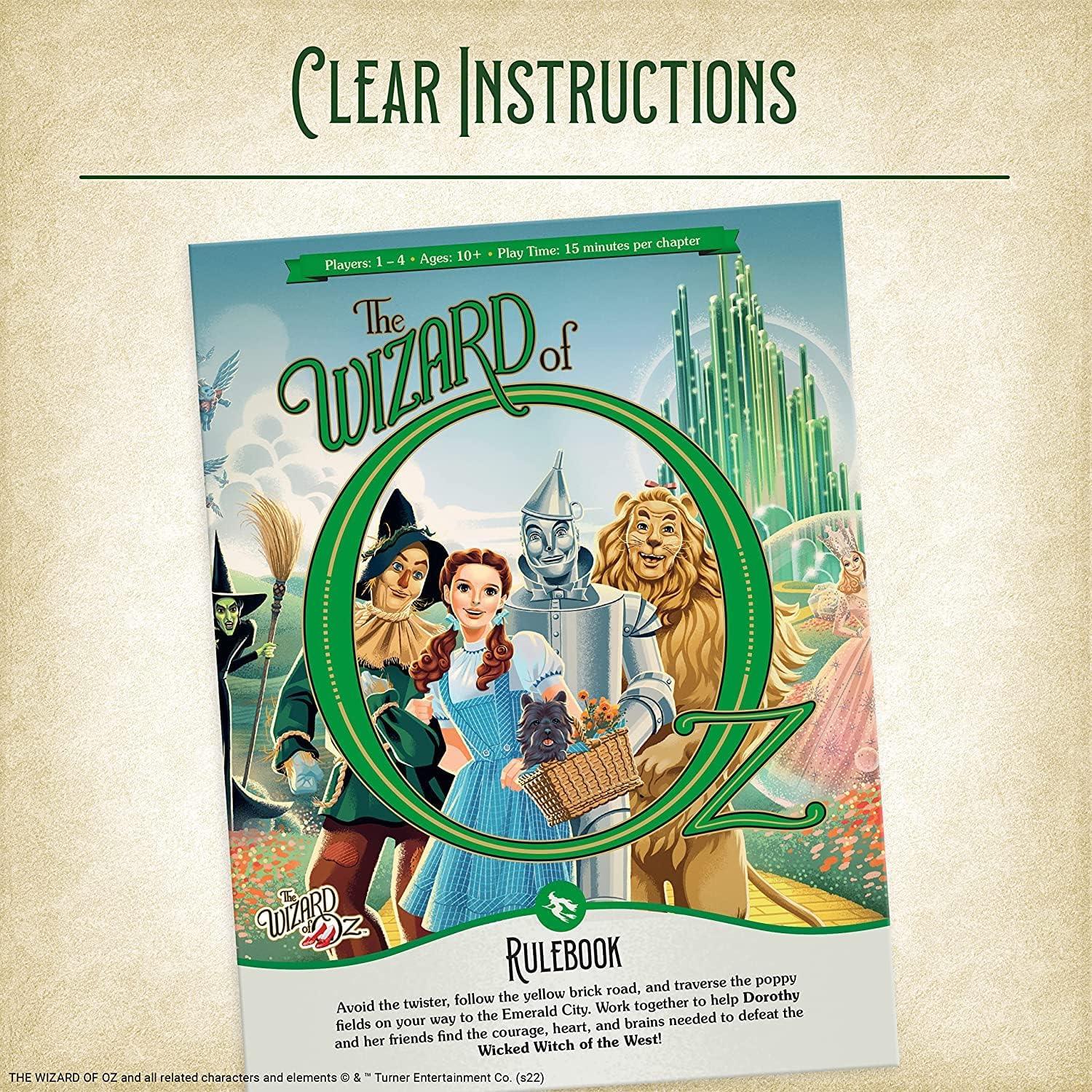 Rooleo The Wizard of Oz Adventure Book - Family Strategy Board Game