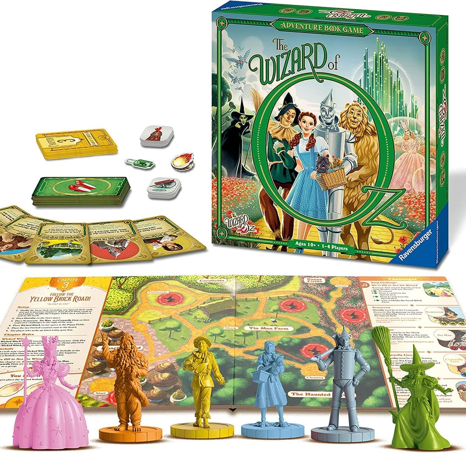 Rooleo The Wizard of Oz Adventure Book - Family Strategy Board Game