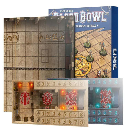 Rooleo Tomb Kings Pitch: Double-sided Pitch and Dugouts Set