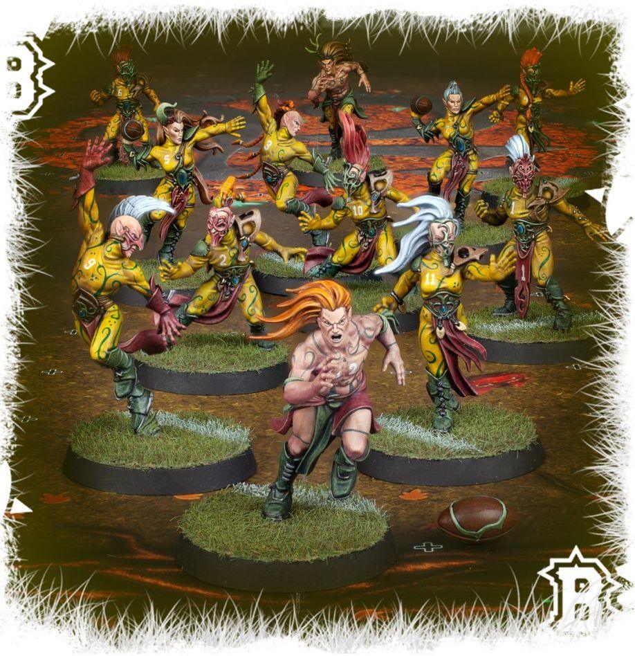 Rooleo Wood Elf Blood Bowl Team – Athelorn Avengers