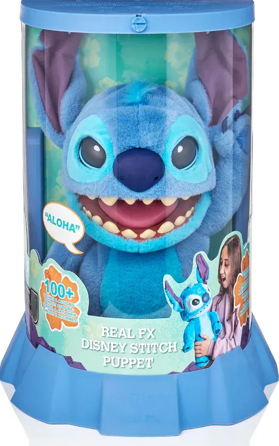 Rooleo Wow Stuff Real FX Disney Stitch Animatronic Toy Lilo & Stitch