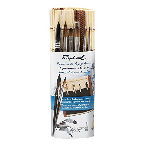 Brush Raphael Travel Bamboo Set — Synthetic 3046450733652