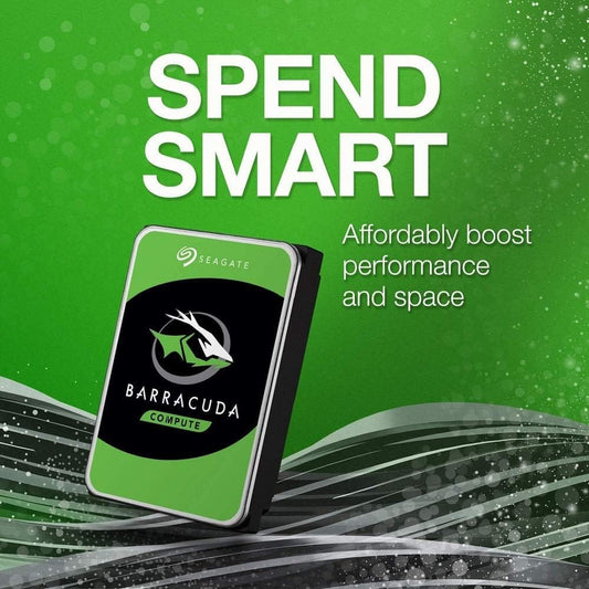 Seagate 3.5" BarraCuda Hard Drive 7200RPM, 256MB Cache, up to 8 TB