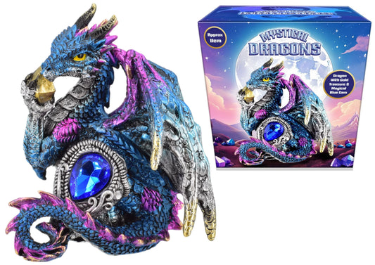 Snaps 11cm Dragon With Blue Gem