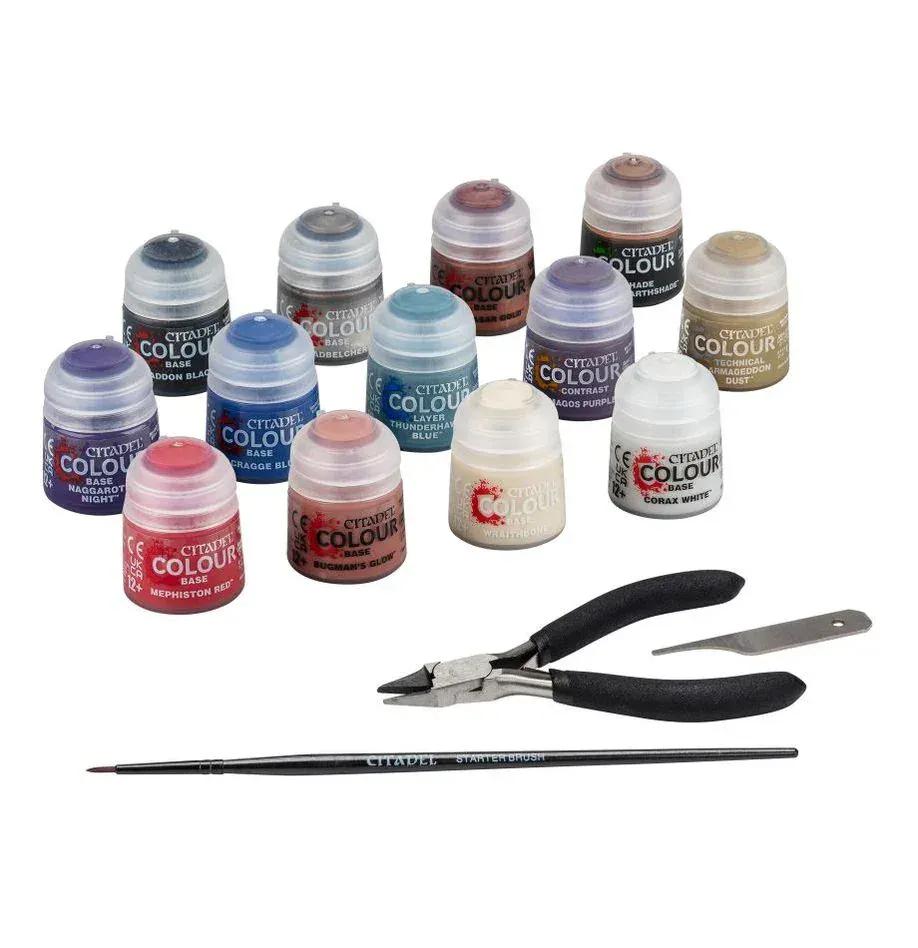 Snaps 40K PAINTS + TOOLS SET