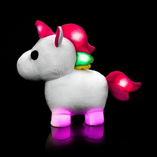 Snaps Adopt Me! Neon Unicorn Light-Up Plush