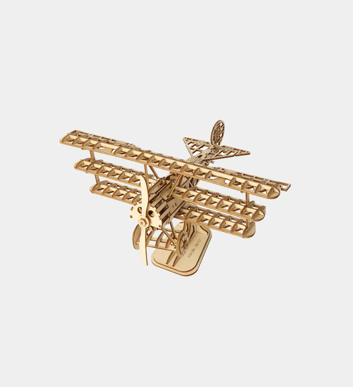 Snaps Airplane Bi-Plane TG301 3D Wooden Puzzle
