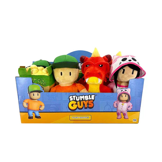 Snaps ALL 4 CHARACTERS Stumble Guys 8" Plush Buddies 4 Characters