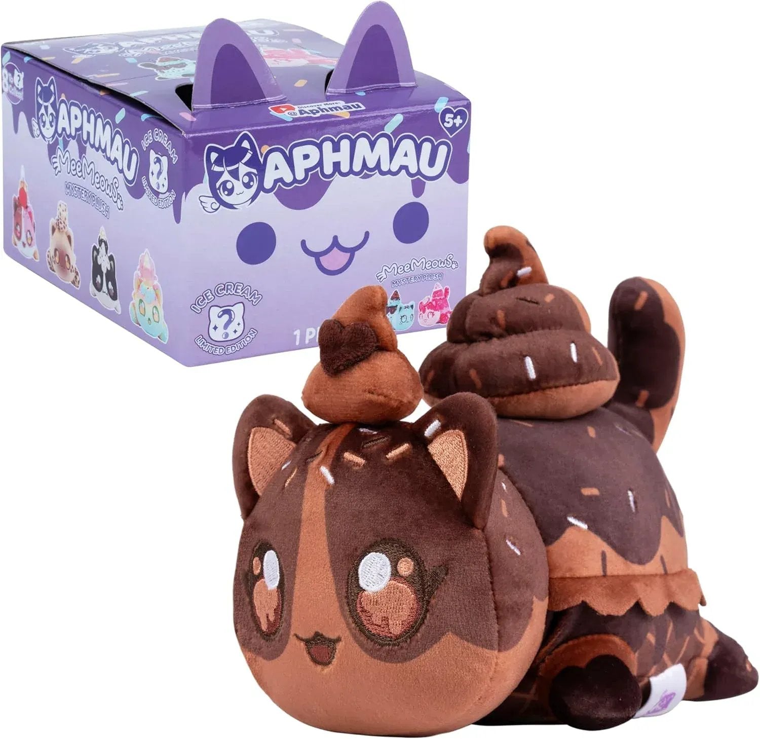 Snaps Aphmau Ice Cream Friends 6-inch Mystery Plush