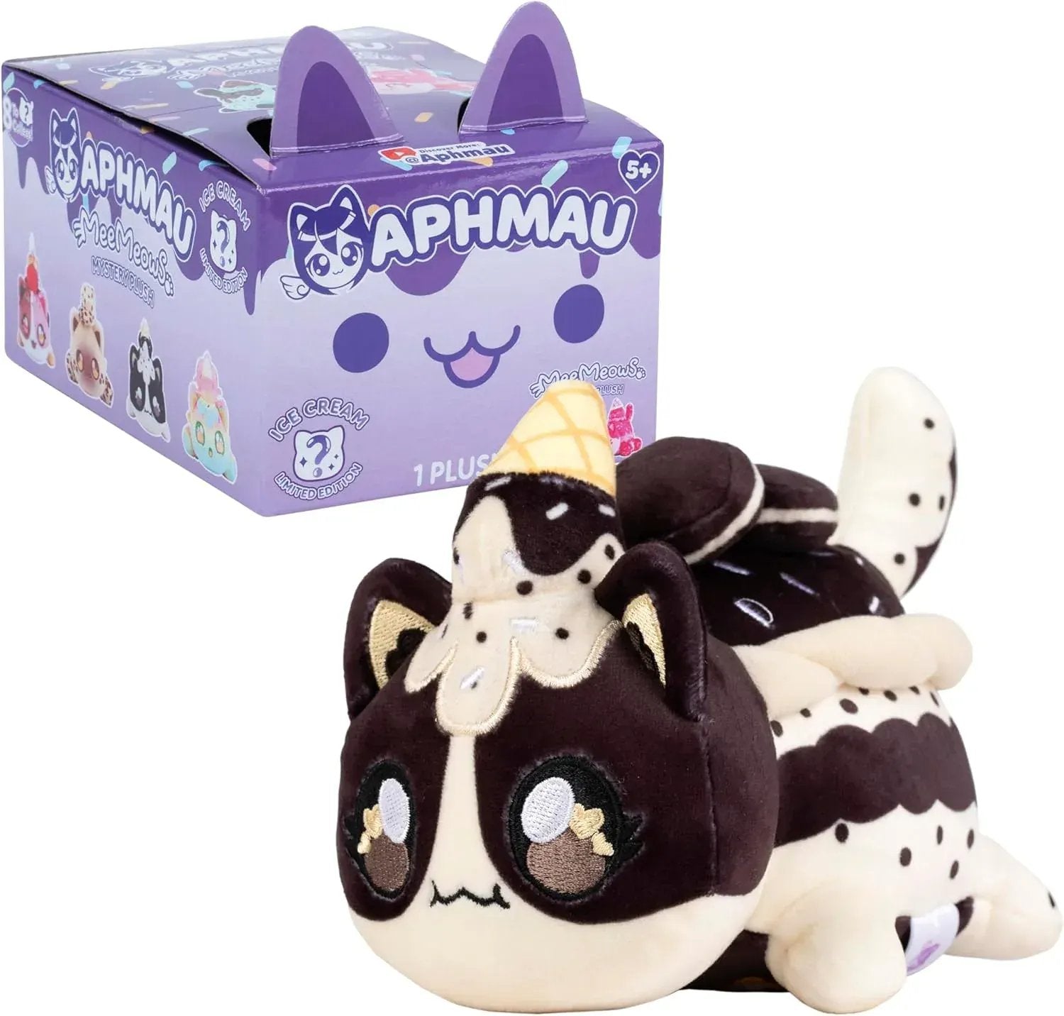 Snaps Aphmau Ice Cream Friends 6-inch Mystery Plush