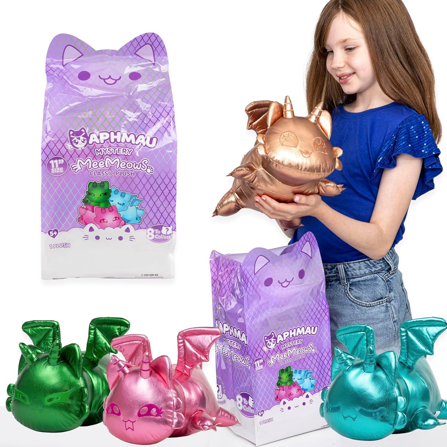 Snaps Aphmau MeeMeows 11” Classic Mystery Plush, Dragon