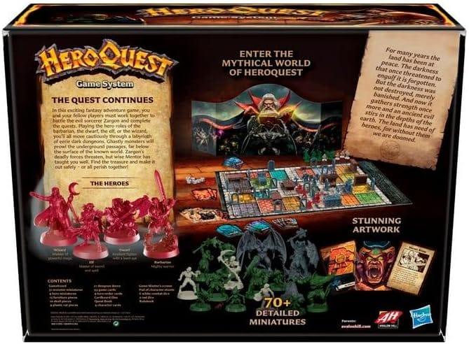 Snaps Avalon Hill HeroQuest Game System