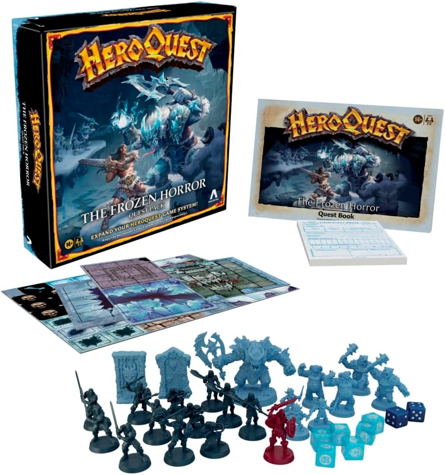 Snaps Avalon Hill HeroQuest The Frozen Horror Quest Pack