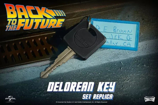 Snaps Back To The Future Delorean Key