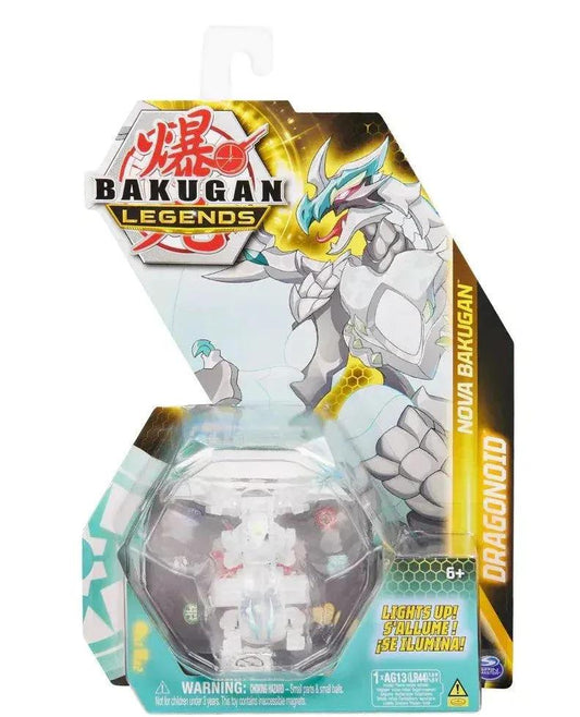 Snaps Bakugan Legends - Light-Up Collectable Action Figure with Trading Card