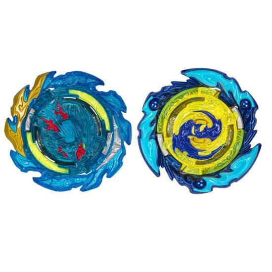 Snaps Beyblade Komet Helios H8 & Tidal Pandora Epic P8 Dual Pk