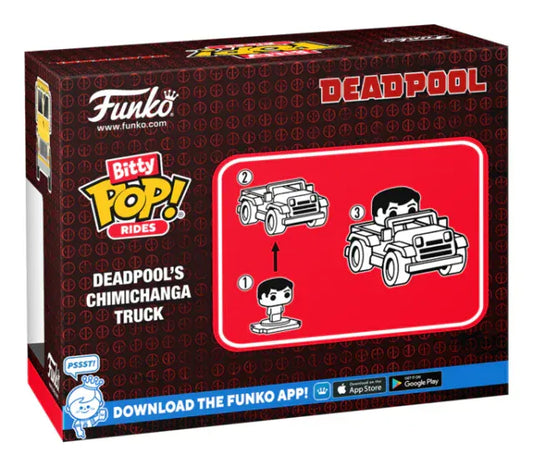 Snaps Bitty POP! Ride - Marvel -Deadool Chimichanga Truck
