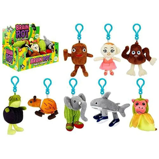 Snaps Brainrot 12cm Clip-on Plush