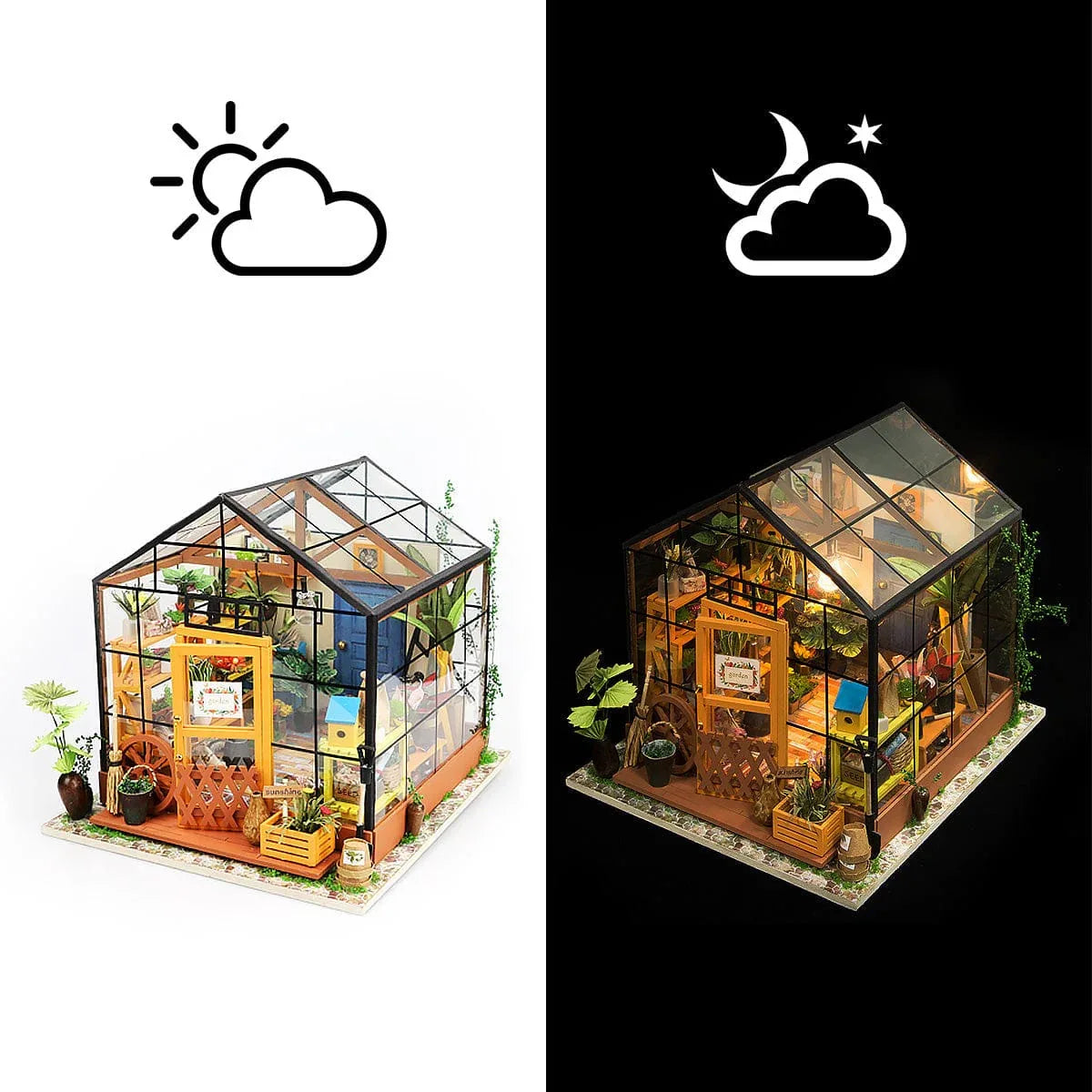 Snaps Cathy’s Flower House 3D Wooden Puzzle