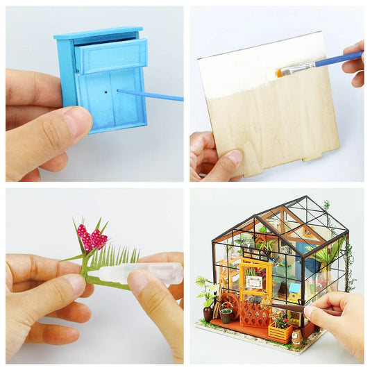 Snaps Cathy’s Flower House 3D Wooden Puzzle