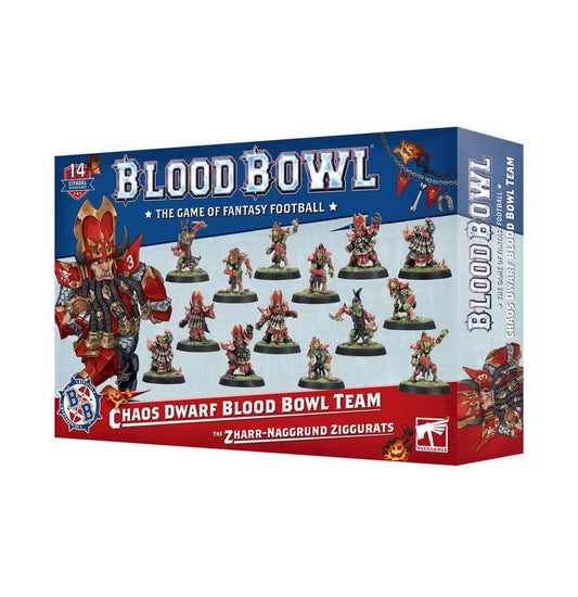 Snaps Chaos Dwarf Blood Bowl Team: The Zharr-Naggrund Ziggurats