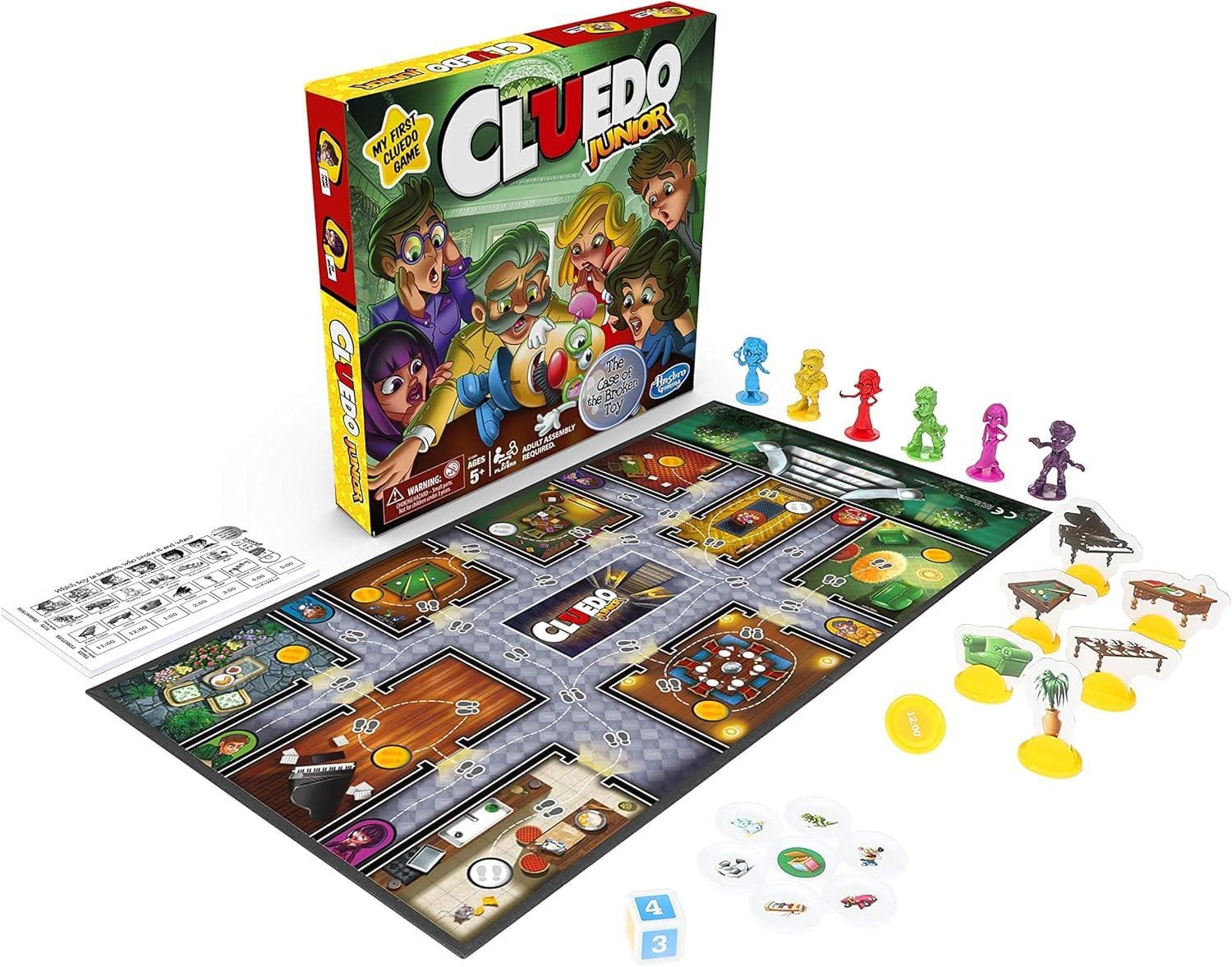 Snaps Cluedo Junior Board Game
