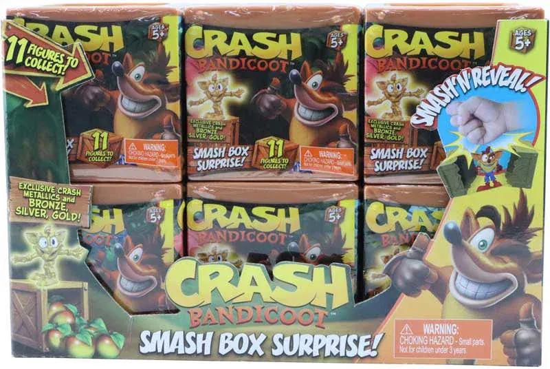 Snaps Crash Bandicoot Smash Box Surprise Figure