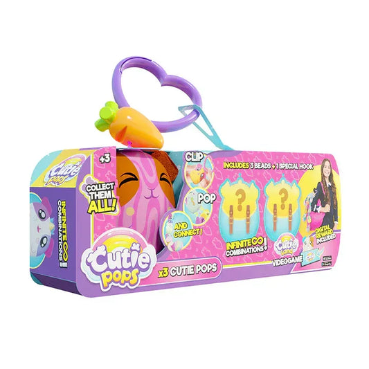 Snaps Cutie Pops 3-Pack - Surprise Mini Plush - Cutie Land