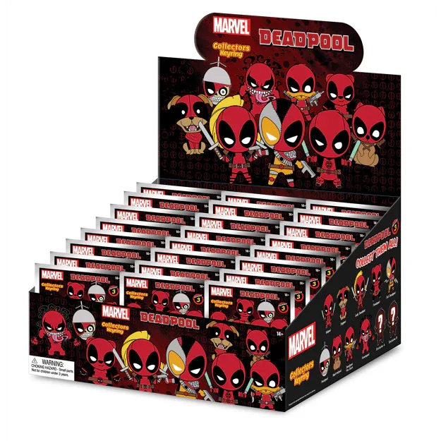 Snaps Deadpool Series 3 Bag Clips