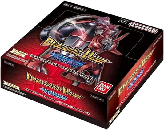 Snaps Digimon Card Game: Draconic Roar EX-03 - Single Booster Pack