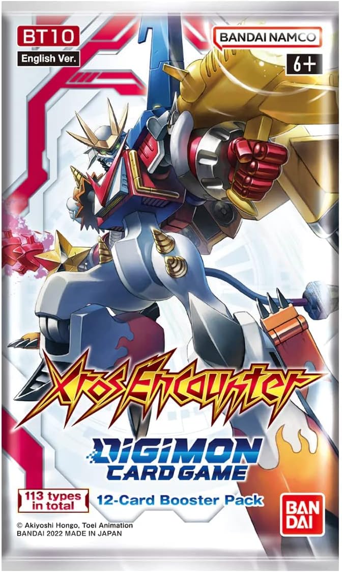 Snaps Digimon Card Game: XROS Encounter Single Booster Pack[BT10]