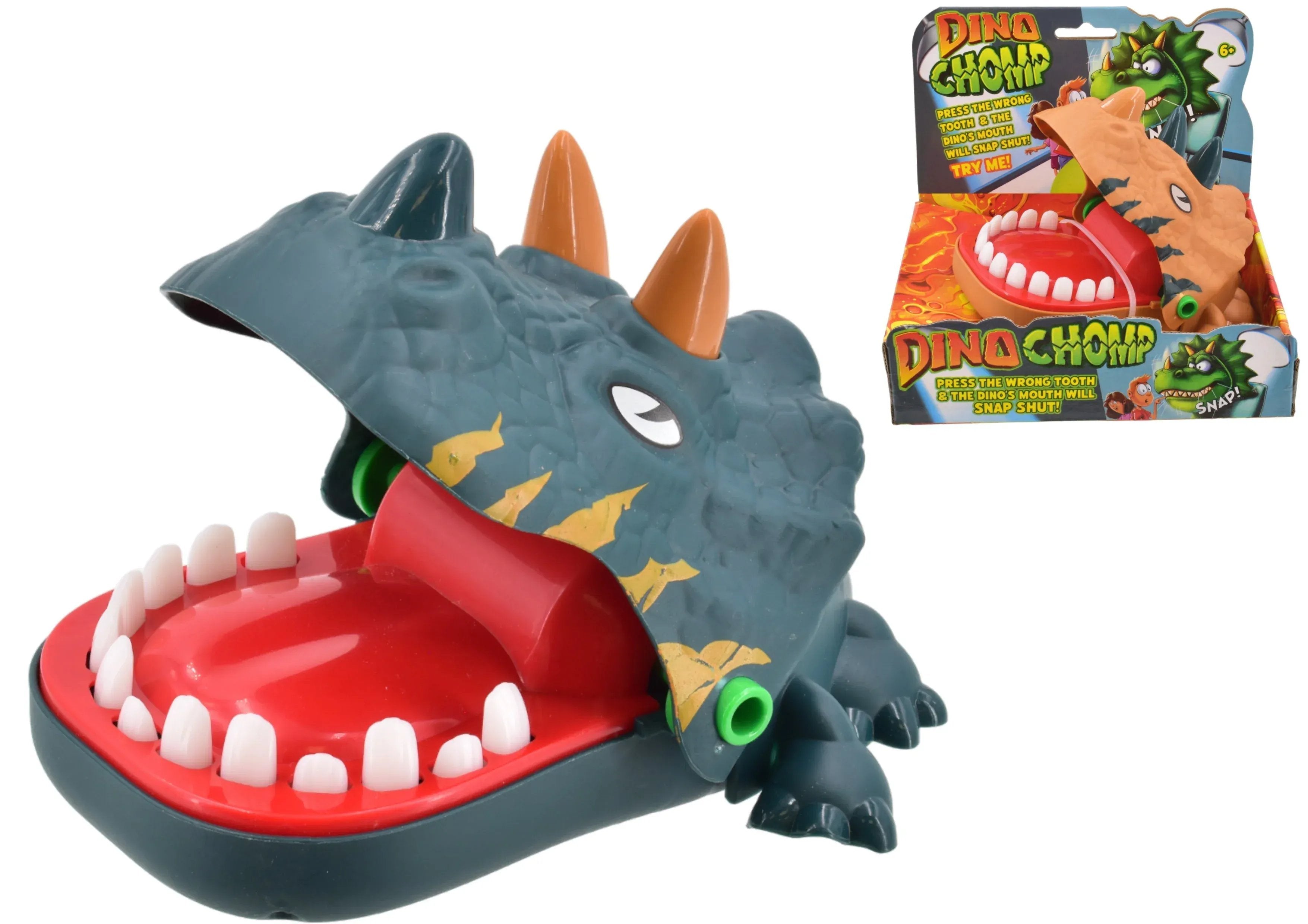 Snaps Dino Chomp Dinosaur Finger Bite Game