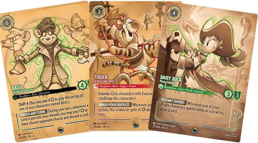 Snaps Disney Lorcana TCG Azurite Sea Set 6 - Booster Pack
