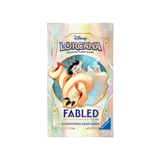 Snaps Disney Lorcana Trading Card Game - Fabled Booster Pack - Set 9