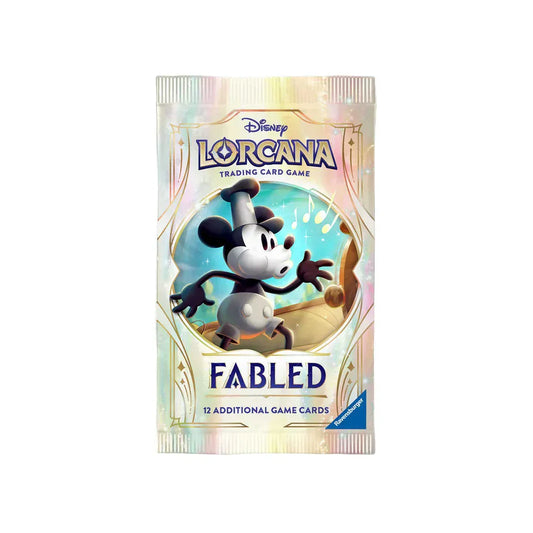 Snaps Disney Lorcana Trading Card Game - Fabled Booster Pack - Set 9