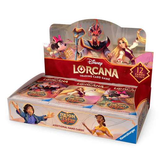 Snaps Disney Lorcana Trading Card Game - Reign of Jafar Booster Box Display - Set 8 24pks