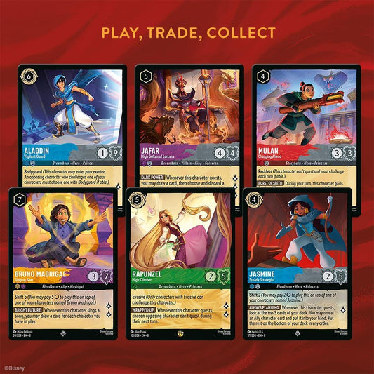 Snaps Disney Lorcana Trading Card Game - Reign of Jafar Illumineer's Trove Set - Set 8