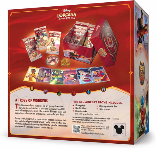 Snaps Disney Lorcana Trading Card Game - Reign of Jafar Illumineer's Trove Set - Set 8