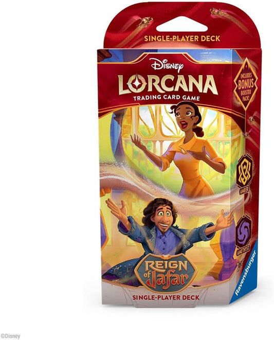Snaps Disney Lorcana Trading Card Game - Reign of Jafar Starter Deck - Set 8