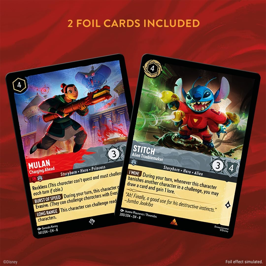 Snaps Disney Lorcana Trading Card Game - Reign of Jafar Starter Deck - Set 8