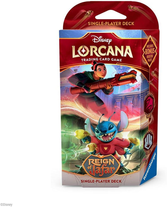 Snaps Disney Lorcana Trading Card Game - Reign of Jafar Starter Deck - Set 8