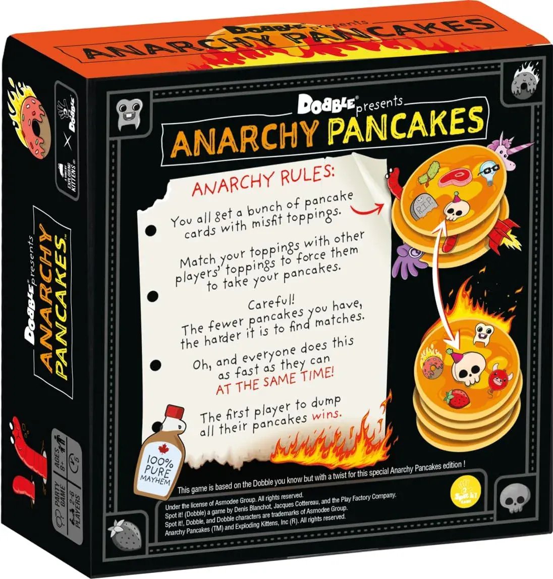 Snaps Dobble Anarchy Pancakes