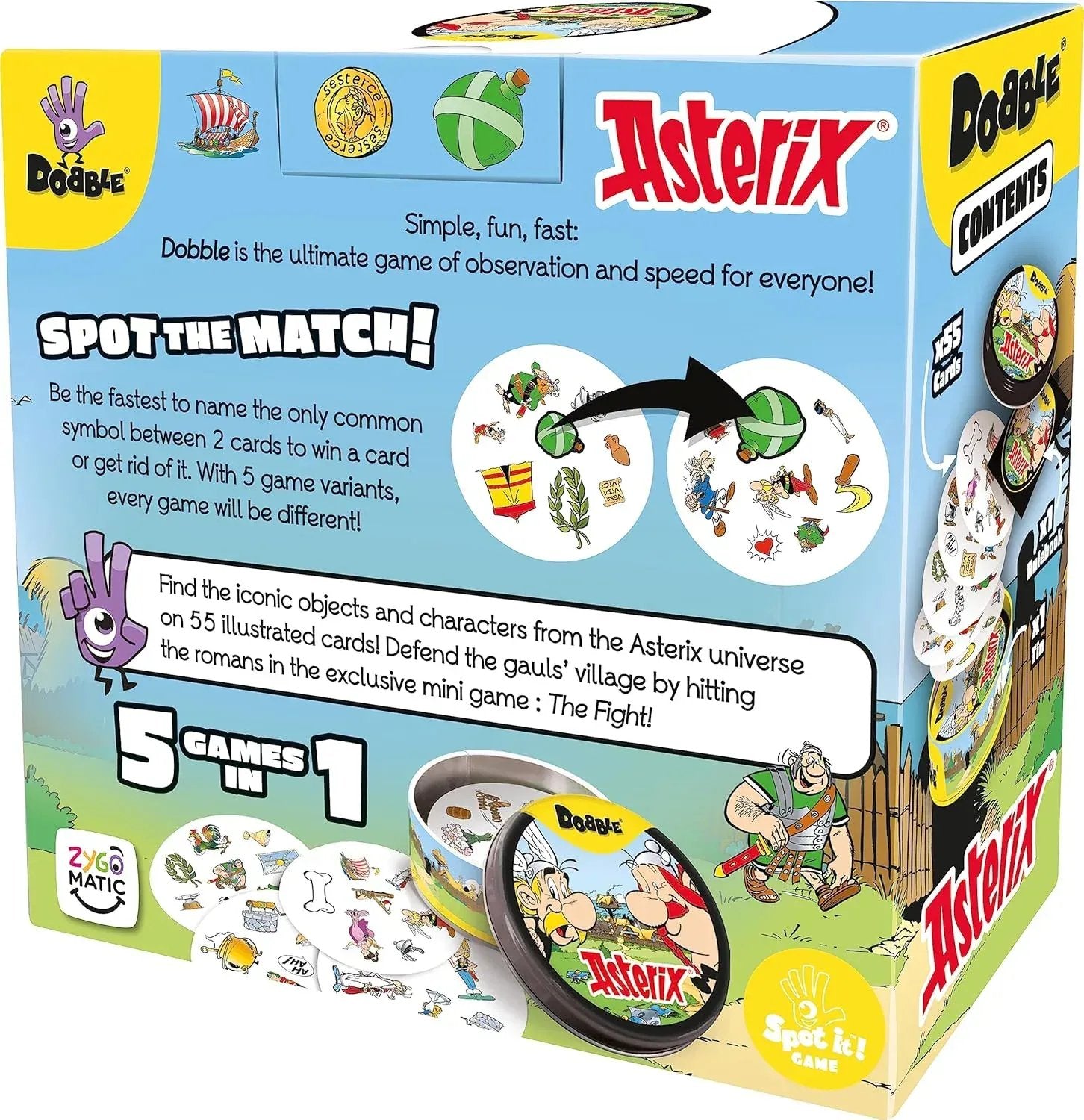 Snaps Dobble Asterix